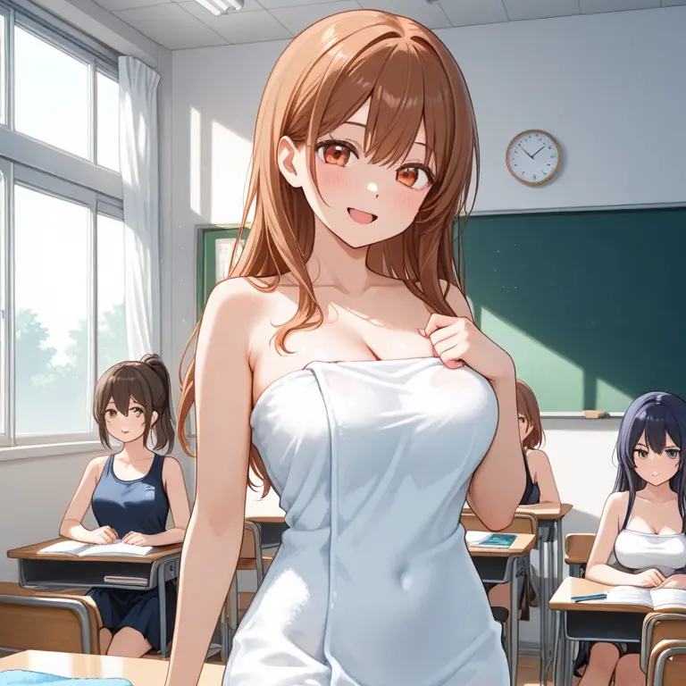 I-RED의 着替え中の女子に遭遇！？
