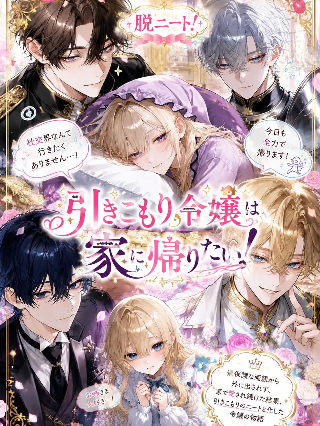 nyau._.의 引きこもり令嬢は家に帰りたい！