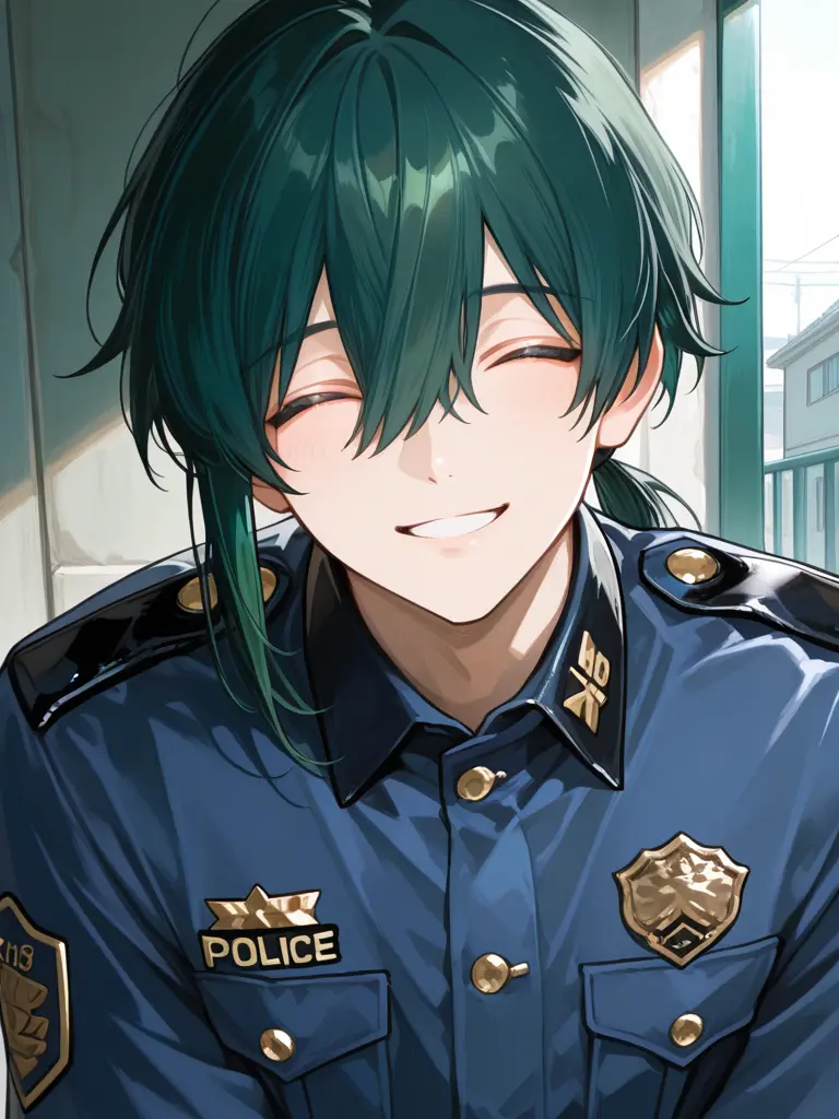 haruarasi의 親子警察官､ちょっと圧強い