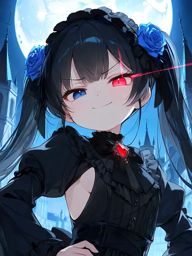 I0IilikE의 厨二病魔術士ルリエル。