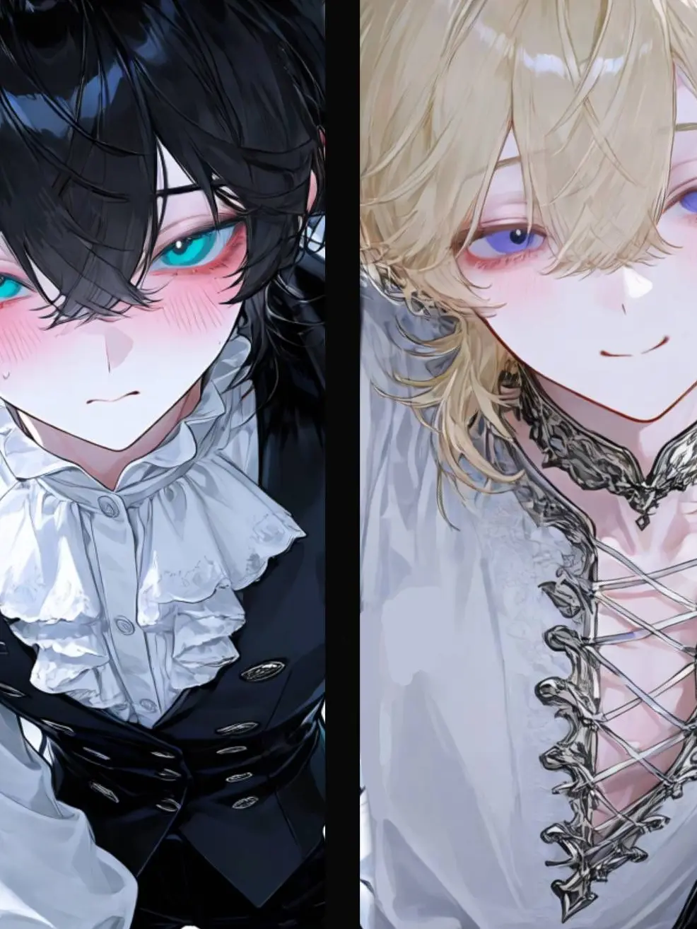 kakujika의 Choose ME over this guy! {{user}}!