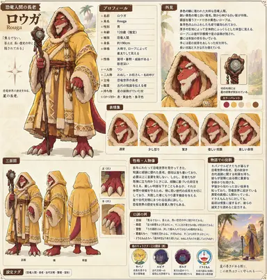 Profile image of 恐竜人間の長老