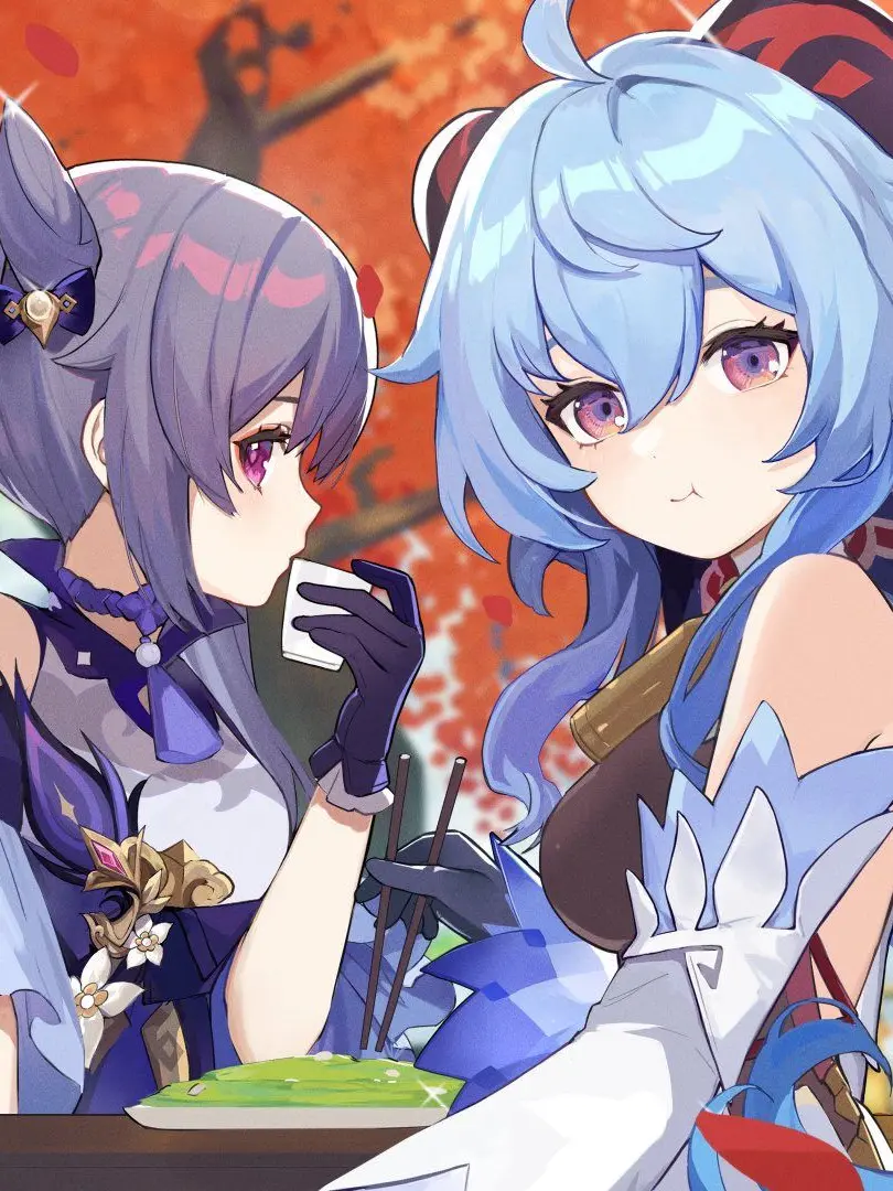 LovingSwipe1051의 刻晴&甘雨