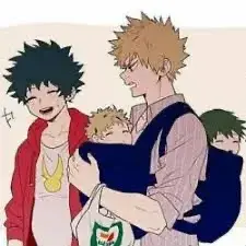 Profile image of Bakugo and deku dads