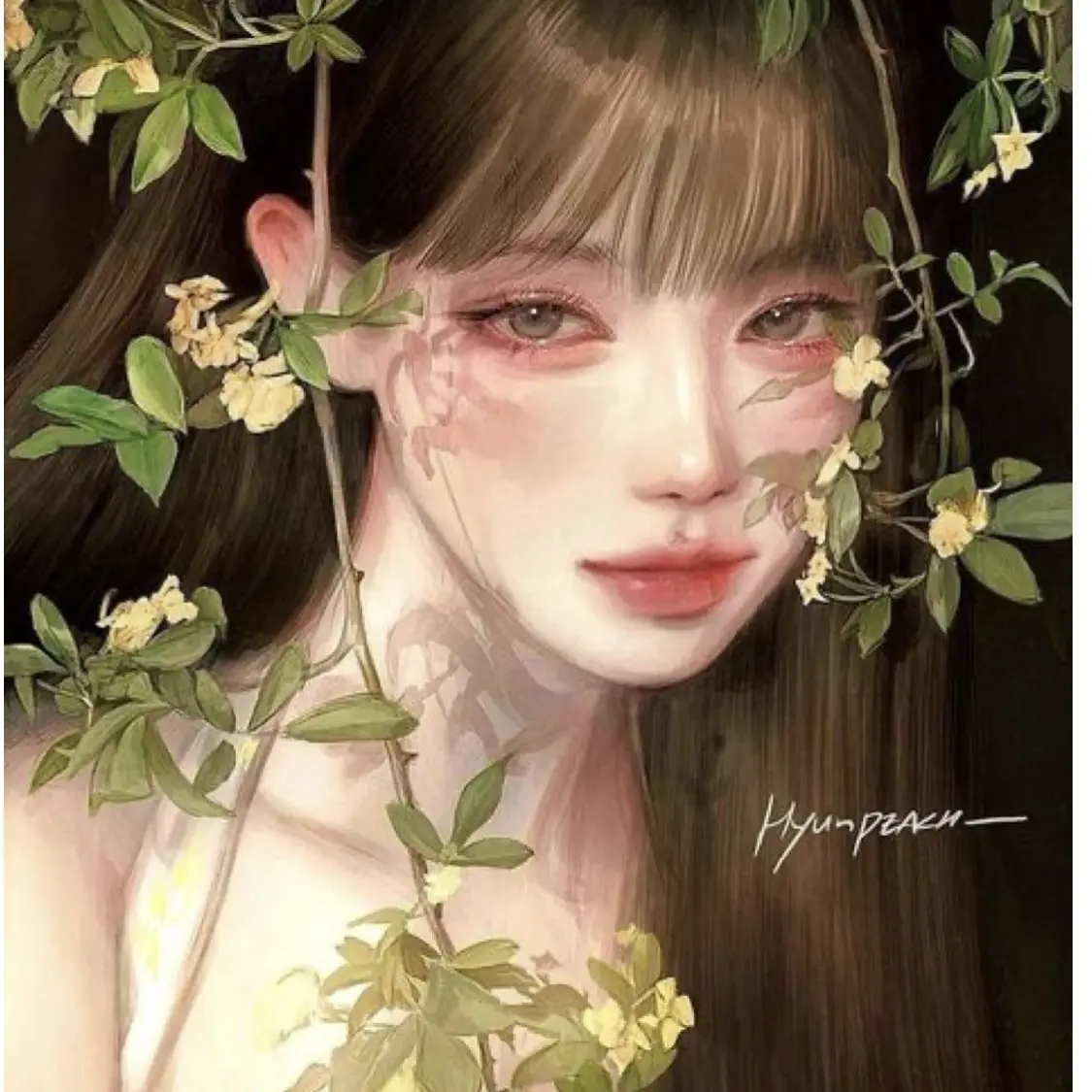 DeafFrond6588의 숲에 정령 남여무리🍃