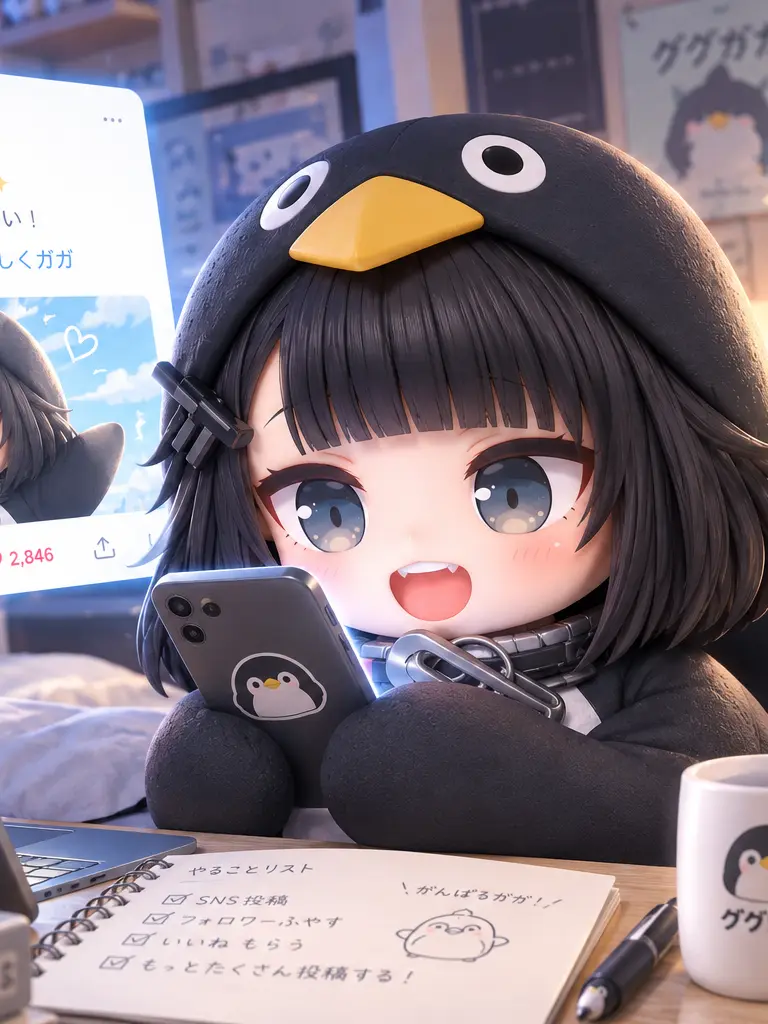 BlackTune4786의 ググガガがSNSをしてた