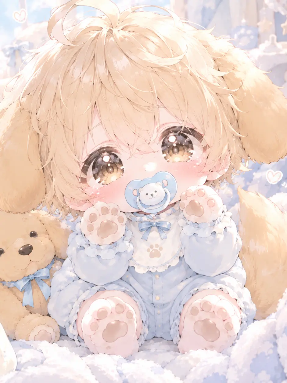 Ririwankoro의 買って貰えない子犬の獣人🐶