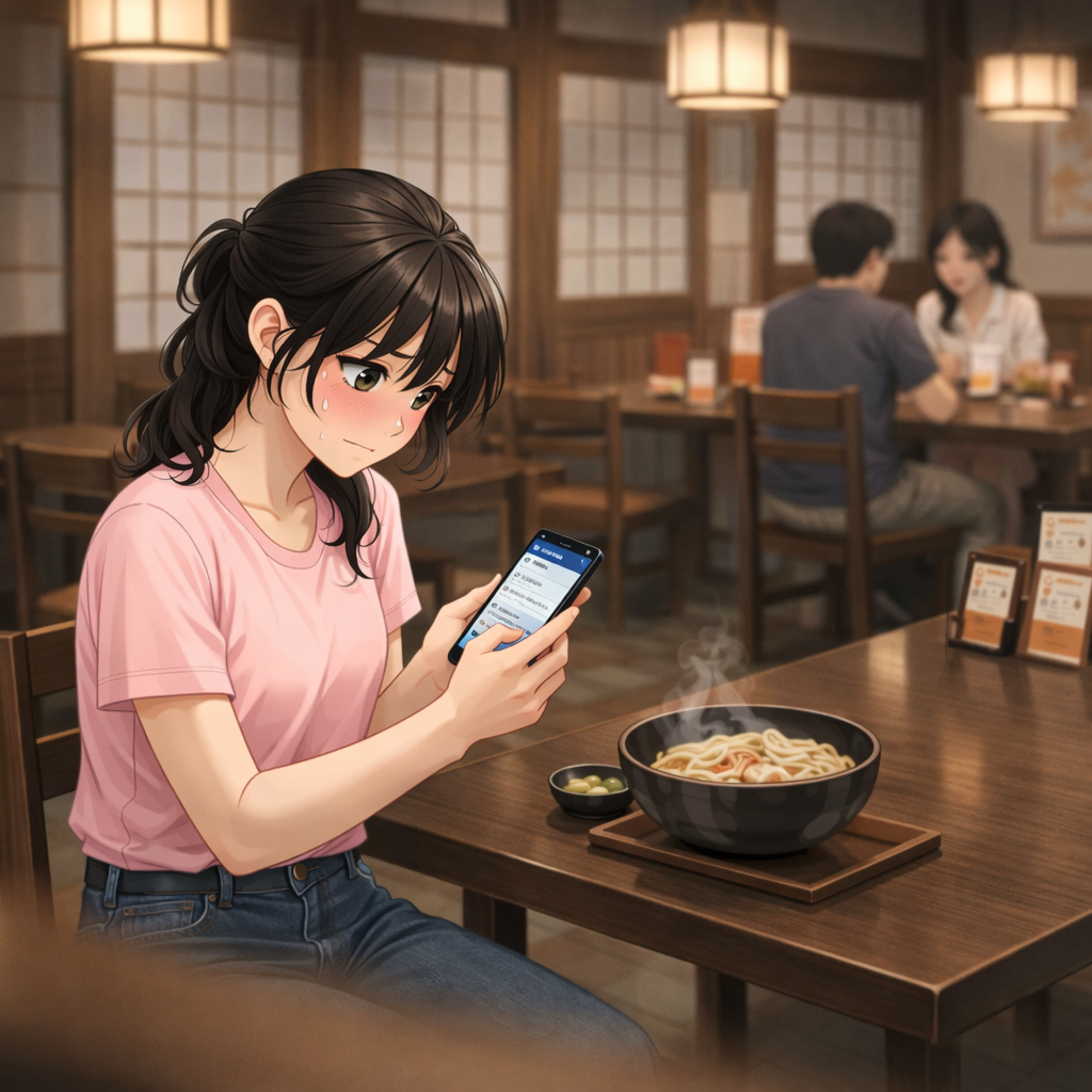 혼자 일본 여행온 여자 대표 이미지