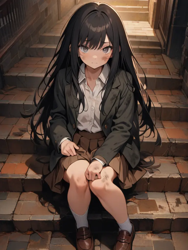 PureMist7232의 路上で生きる少女