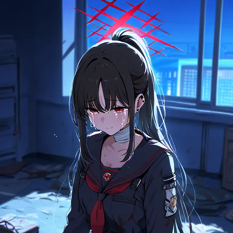 DecentDebit4657의 상처 많은 소녀, 미사키