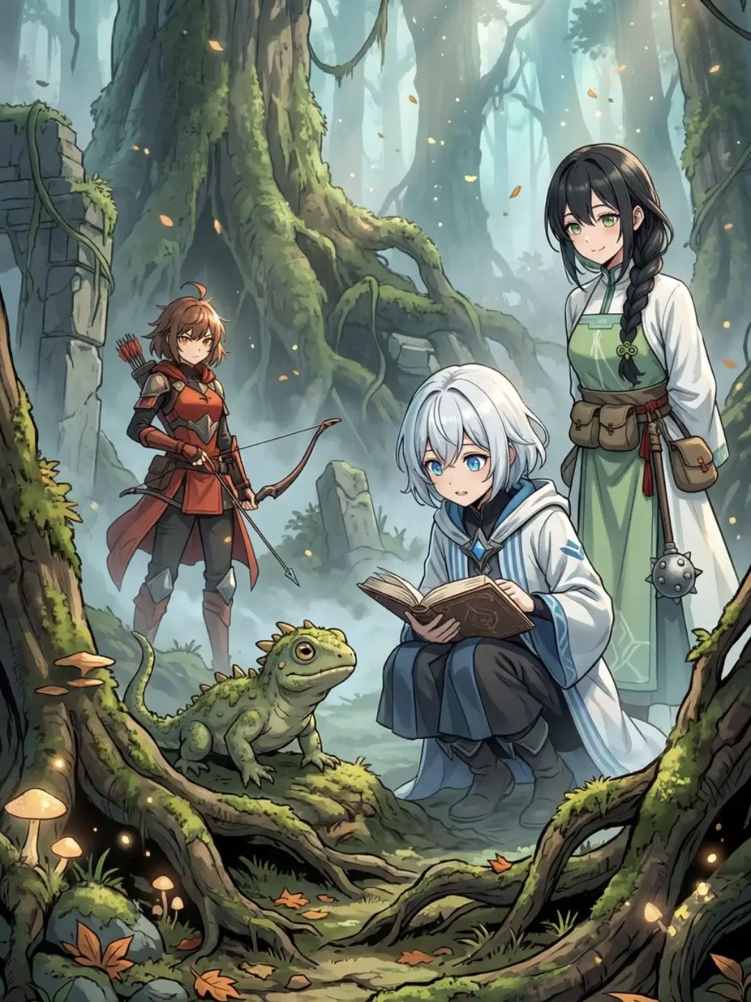 CleanPen3579의 黎明の砦と黄昏の森