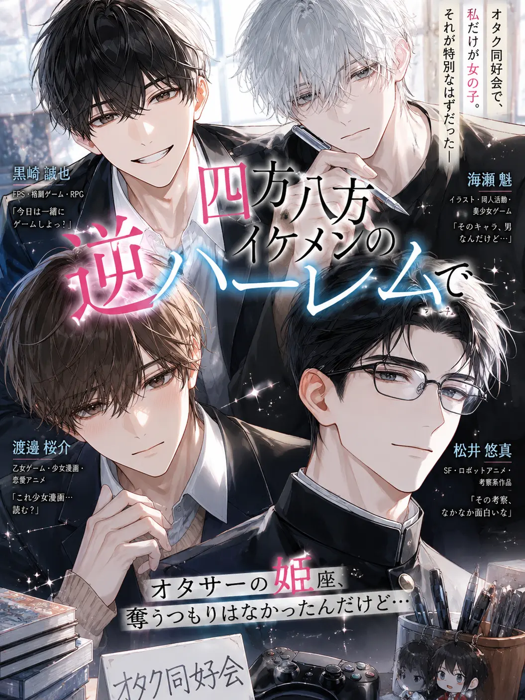 daikon.marumaru의 四方八方イケメンの逆ハーレム