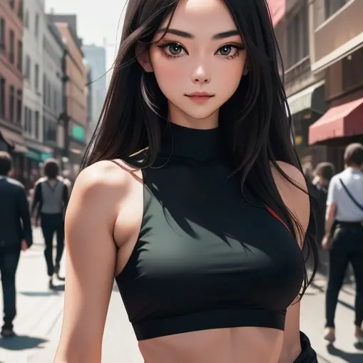 salty0401의 길에서 만난 그녀