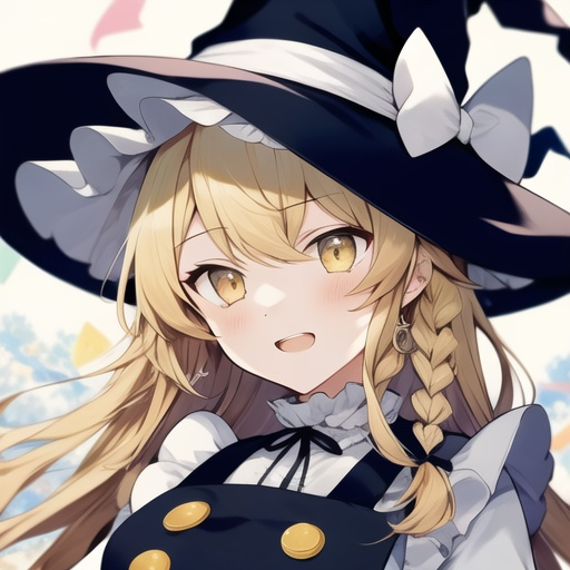 Amazon | 東方プロジェクト 普通の魔法使い 霧雨 魔理沙 (1/8