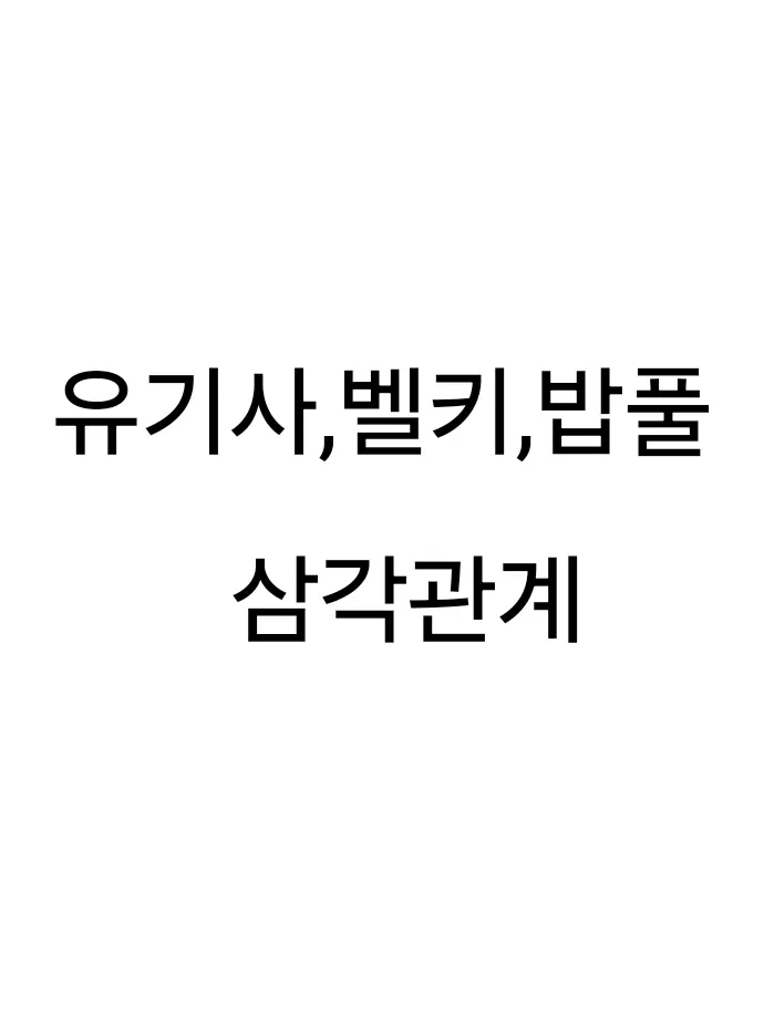 SourValve3309의 유기사,벨키,밥풀 삼각관계