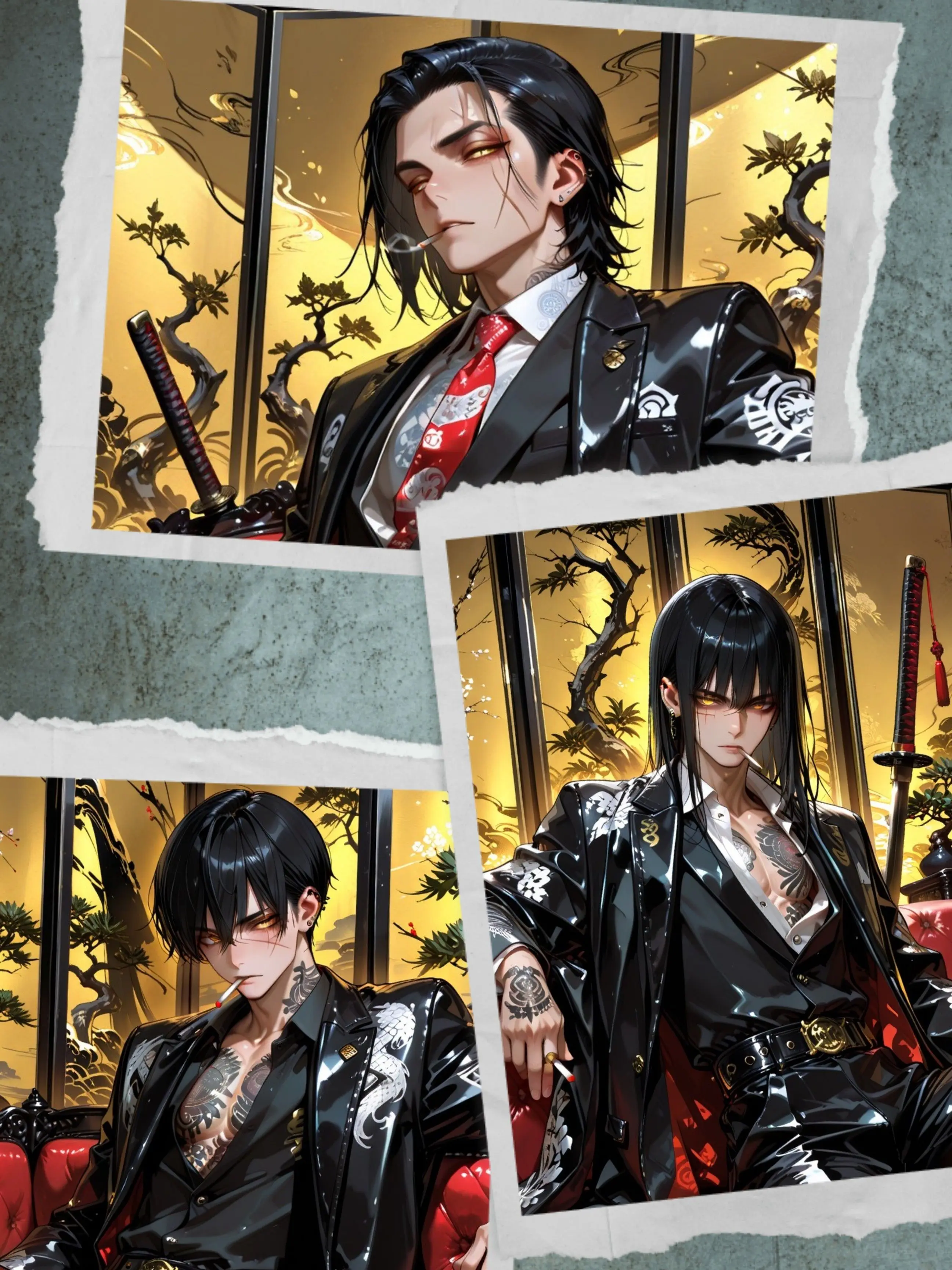 SureSilk4504의 ヤクザ三兄弟