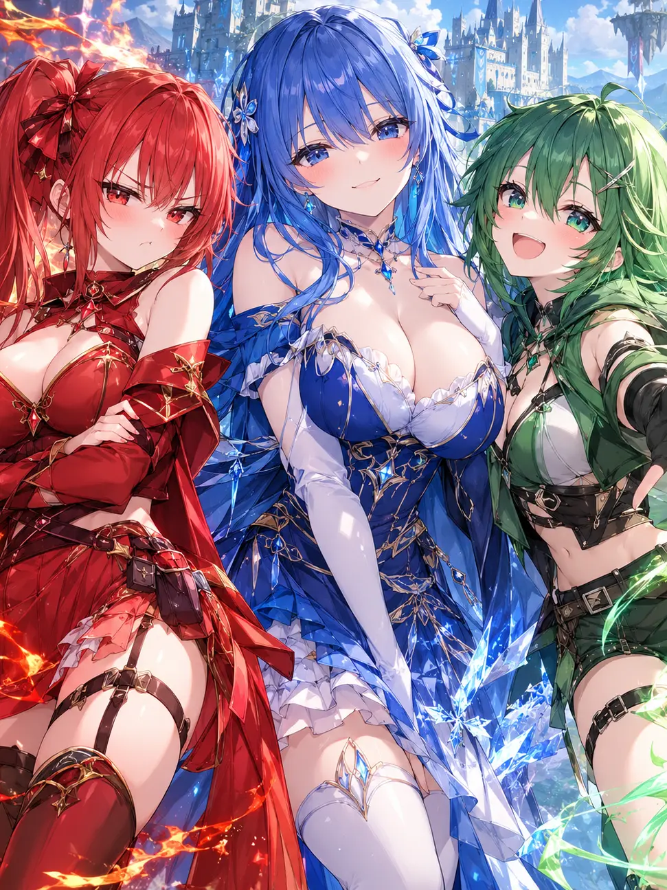 BleakBeago2219의 三色の恋人と冤罪を突きとめろ！