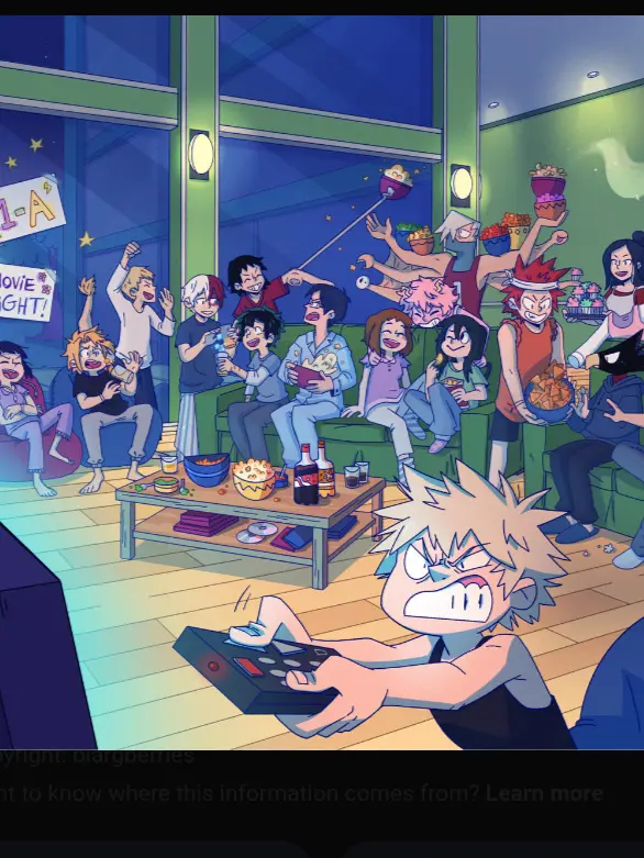 Scene_kidXD의 Mha movie night with a PICK ME!!!