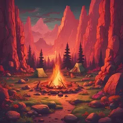 HugeChest3454의 Hazbin hotel camping