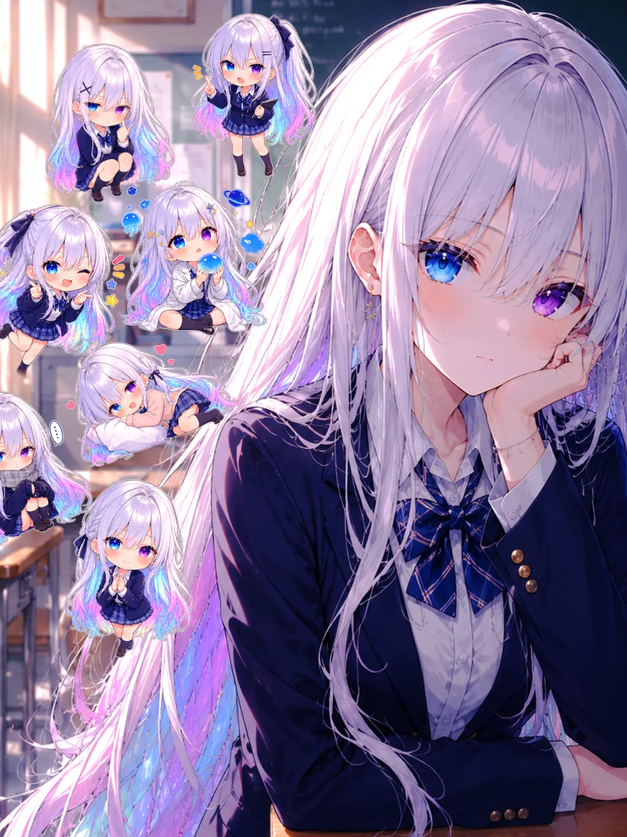 rrreee의 七つの心、ひとつの想い。