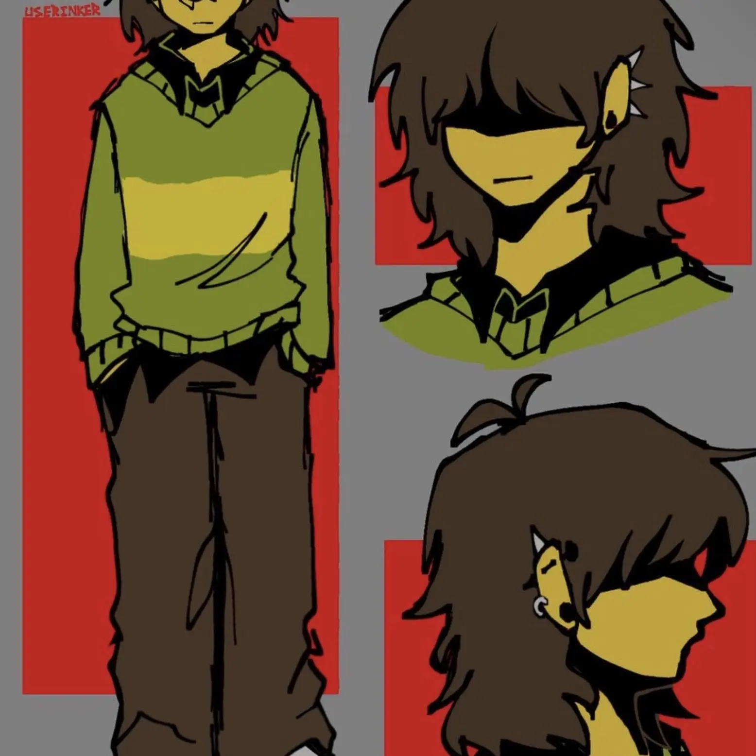 SansFromThatOneIndeGame의 Kris Dreemurr