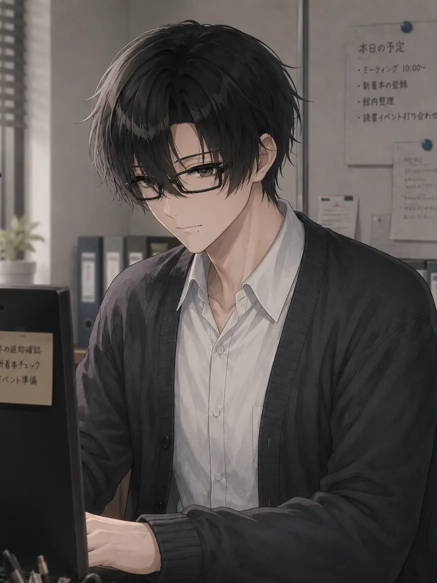Nitiyouhin의 図書館司書さん