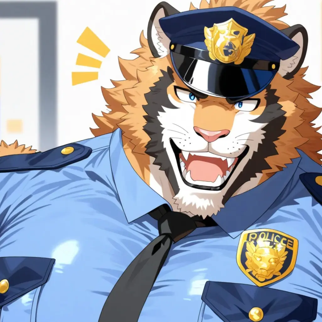 ASAHI_Aichat의 後輩獅子警察官