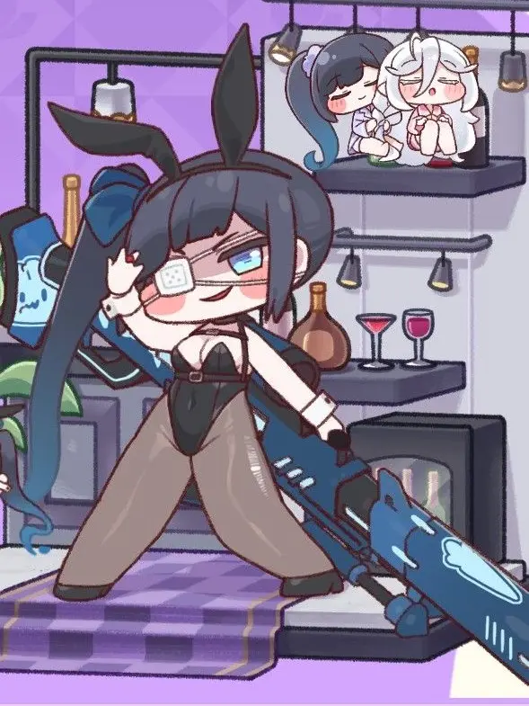 TrickcalXion의 シオンとイードがバニー服を着るようです