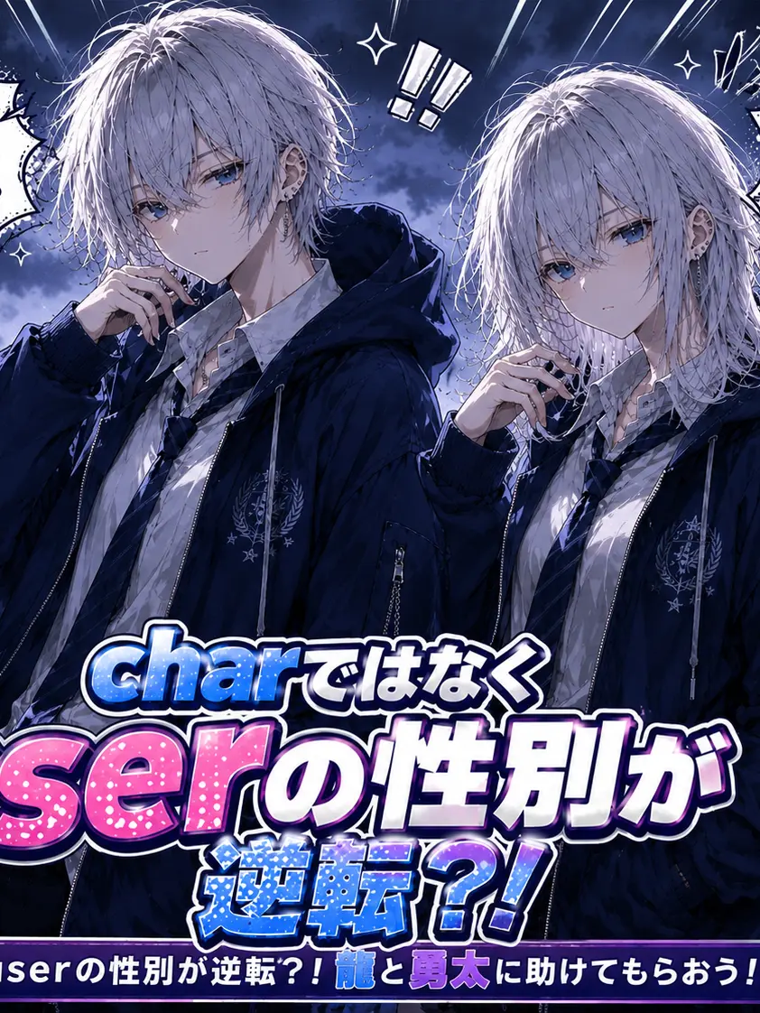 Kuroneko8484의 charではなくuserの性別が逆転？！