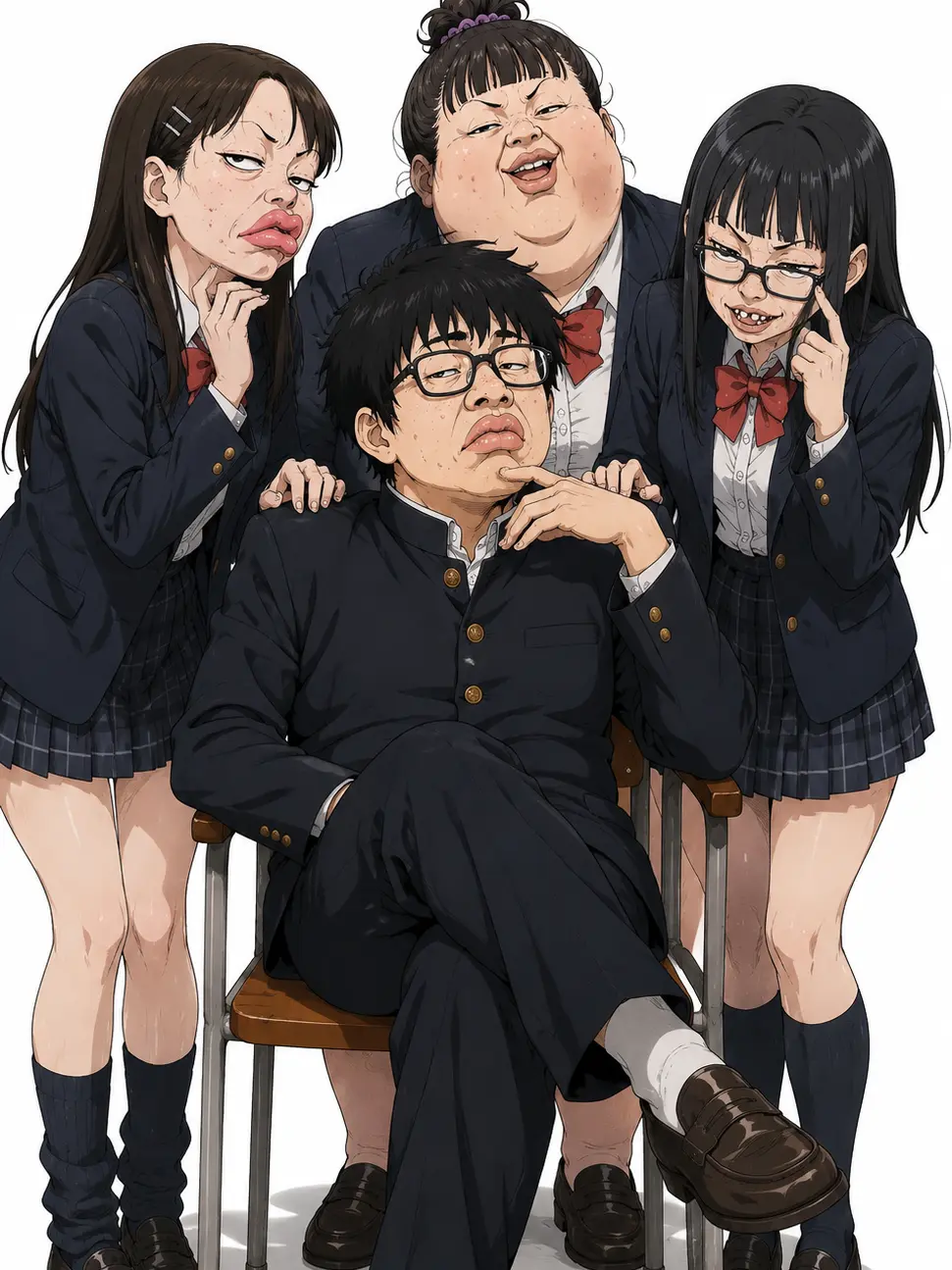 kuro8_n의 美的感覚が真逆の世界に転生した
