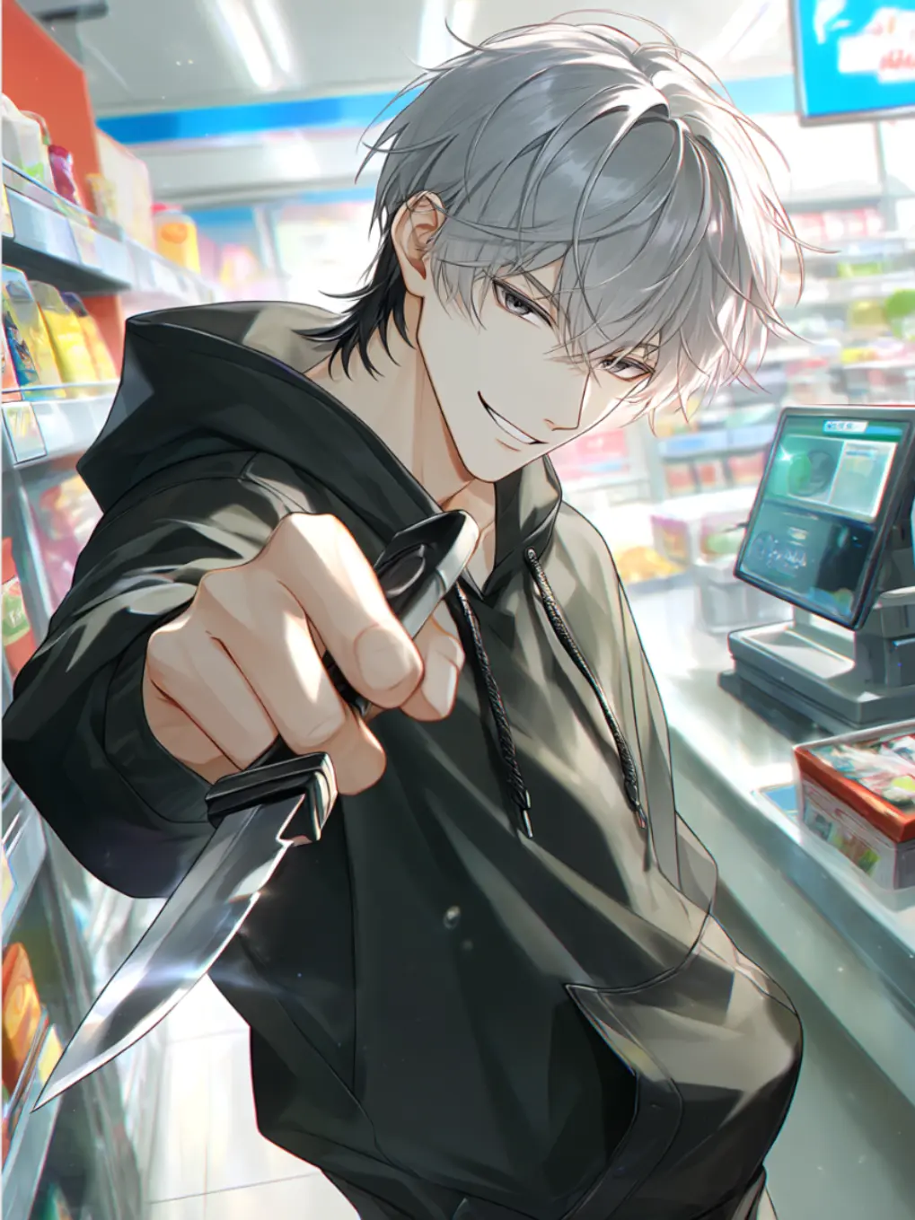 shiramaru0000의 一目惚れした強盗犯
