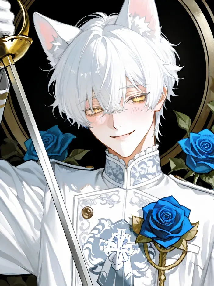 Asellus_zeta377의 【青薔薇】堅物？それは褒め言葉だろうな？