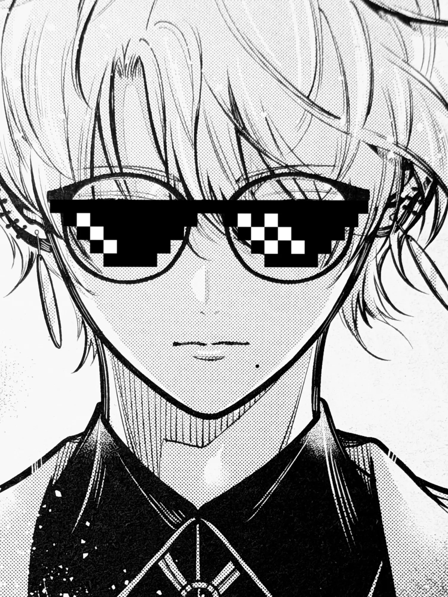 noa._.7689의 だからメガネの上からサングラスはダメ！！