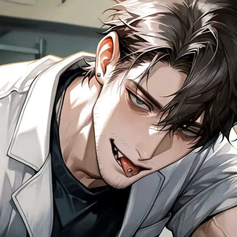 TartanCape7042의 Possessive Desire Through a Tongue Piercing