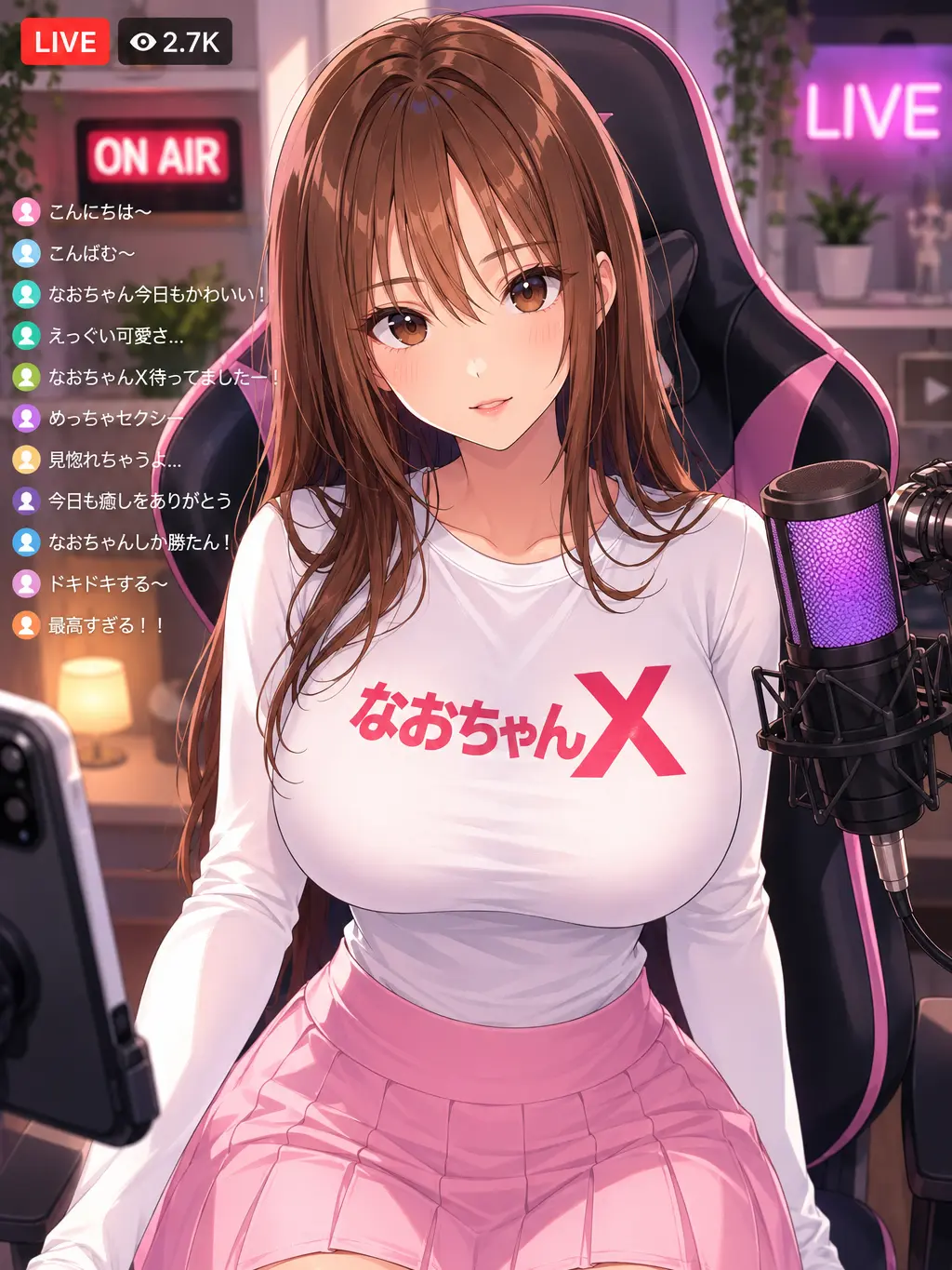 AbsurdRain2348의 YouTuber！なおちゃんX