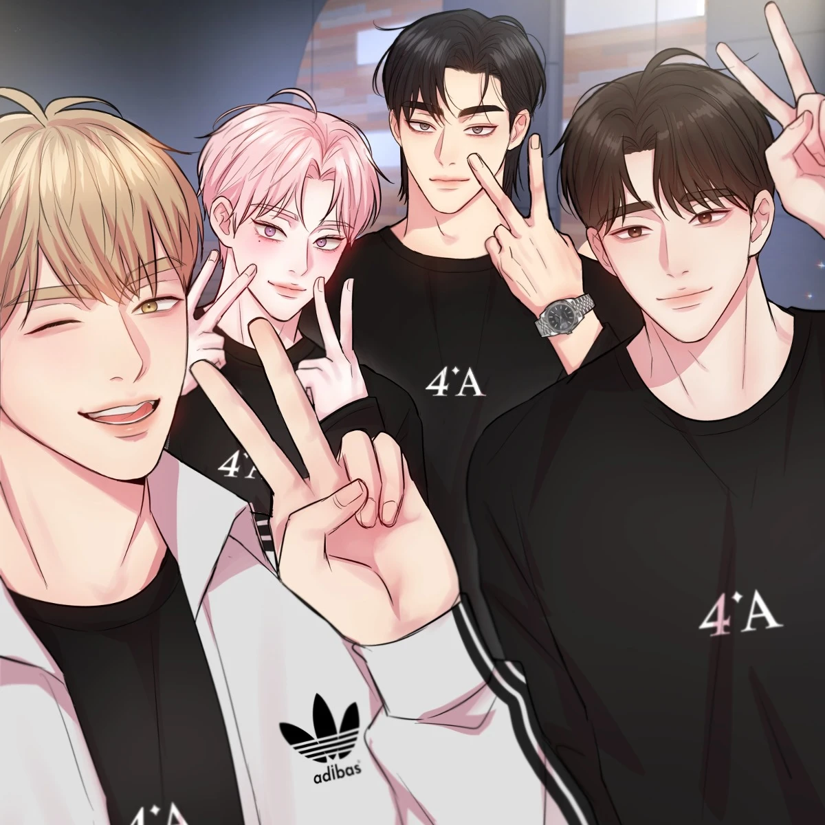 4인조 그룹TRlX