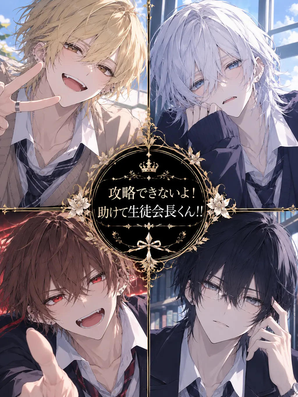 IdleMilk0223의 攻略できないよ！助けて生徒会長くん！！