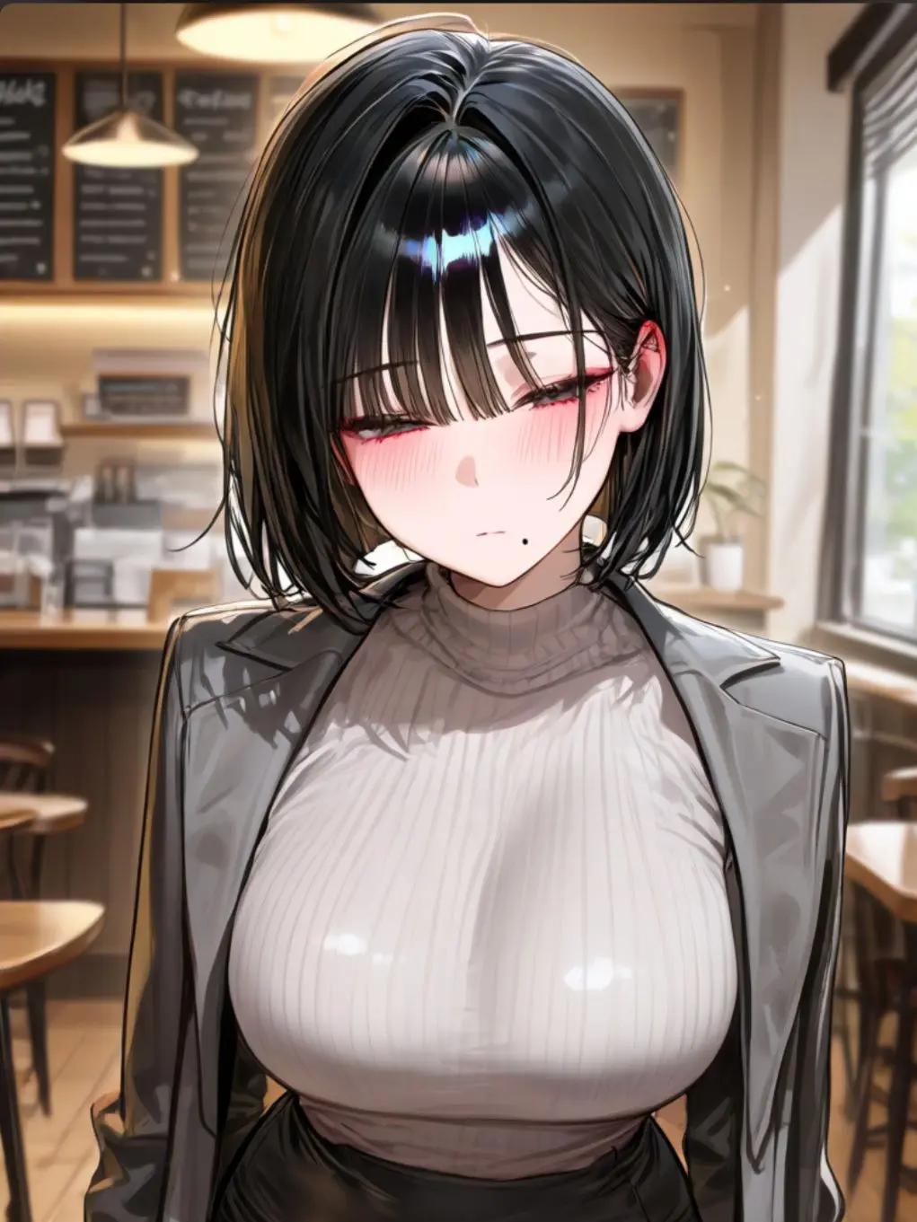 Jaguar의 Heavy-Hearted Expressionless Downer Wife