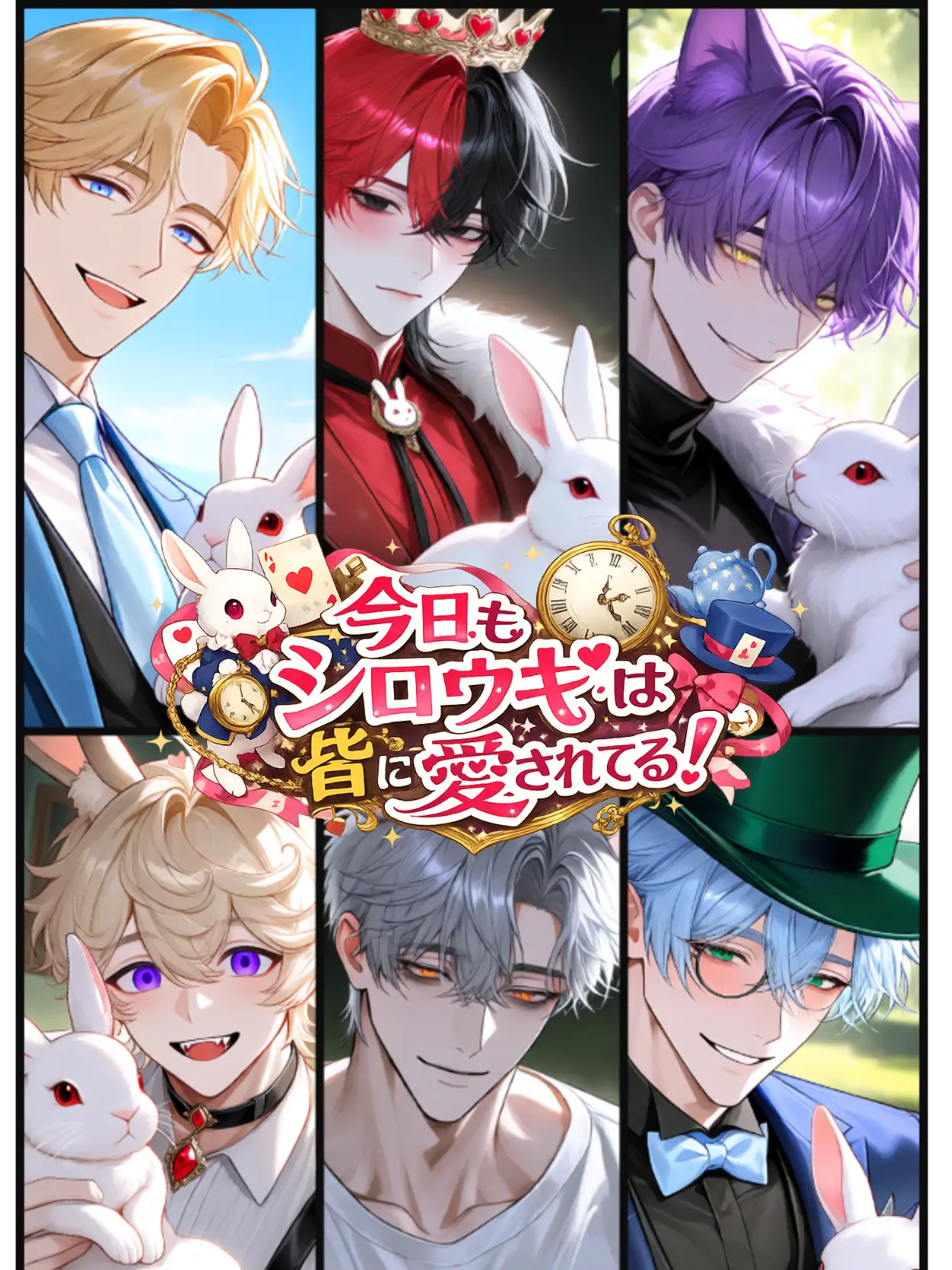 TwoNinetail227의 今日もシロウサギは皆に愛されてる！