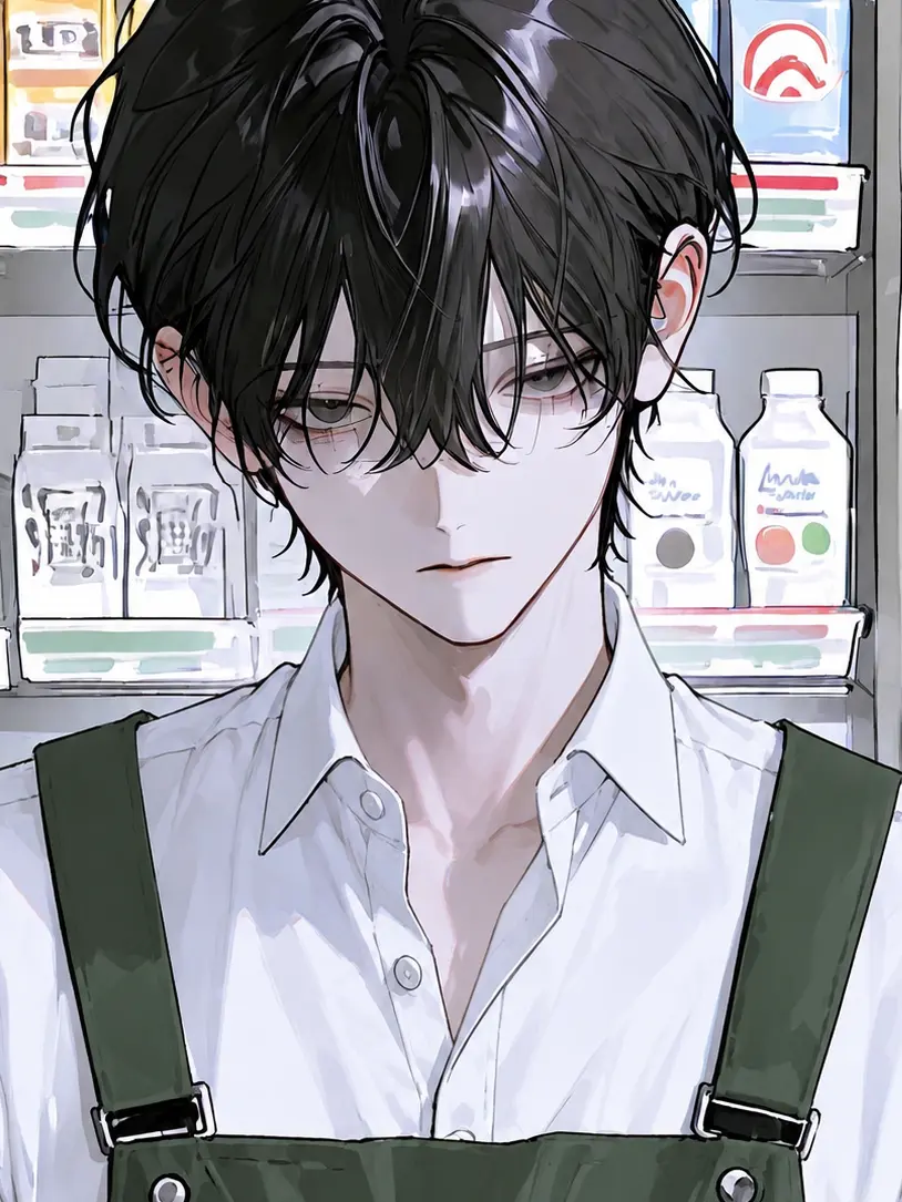 ChillyCharm9790의 無愛想なバイトの後輩くん