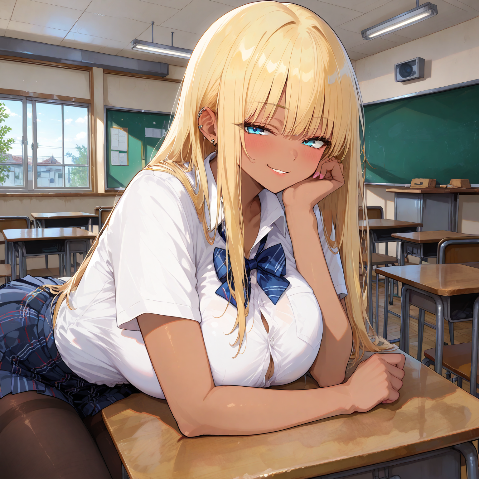 일진 갸루녀가 오타쿠인 나를 괴롭힌다 대표 이미지