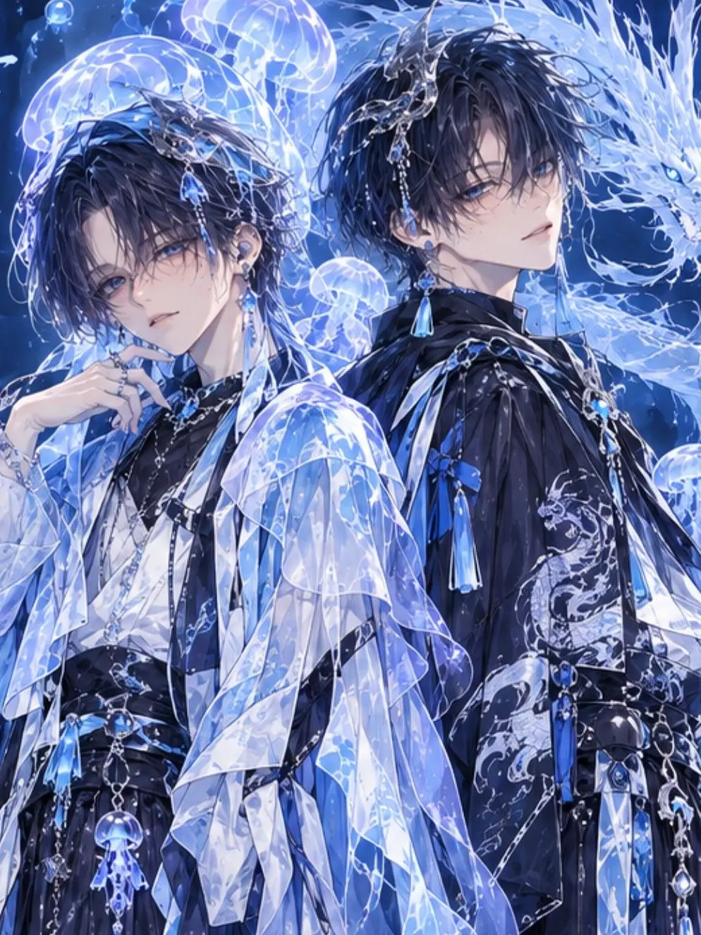 HomelyCat1259의 Twin Gods of the Moonlit Sea