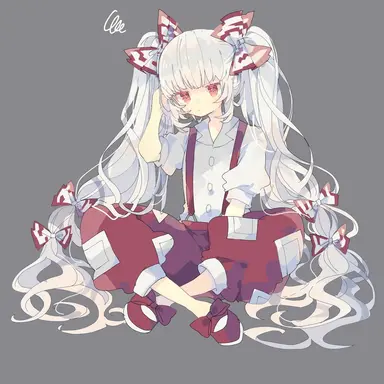 Profile image of 藤原妹紅と上白沢慧音