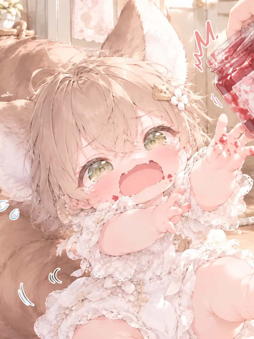 motimoti_usatya의 家にいつの間にか居座っているリス獣人くん