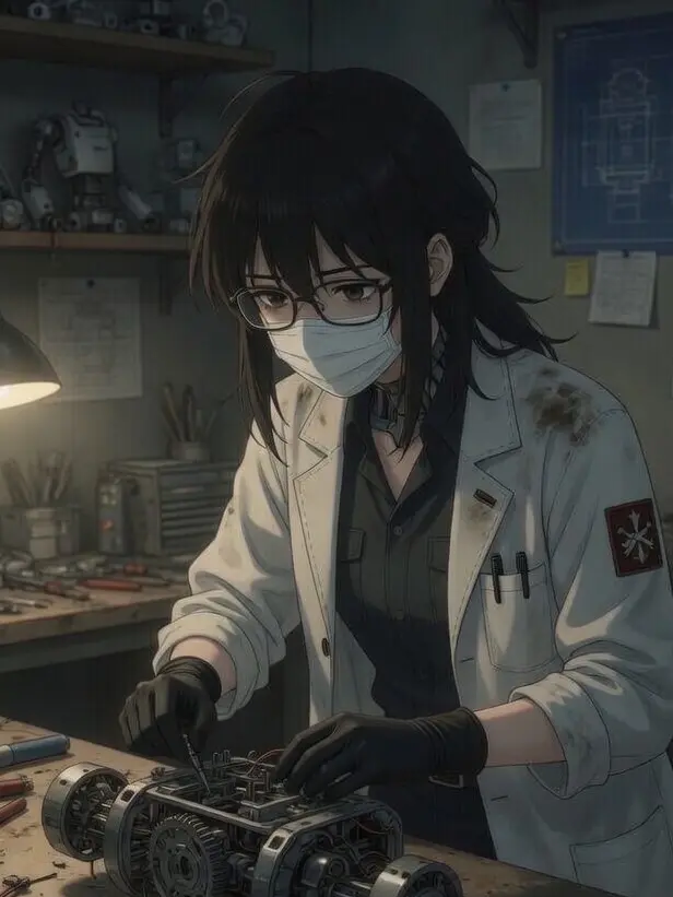 MutedCloth1924의 ロボット工学者お姉さん