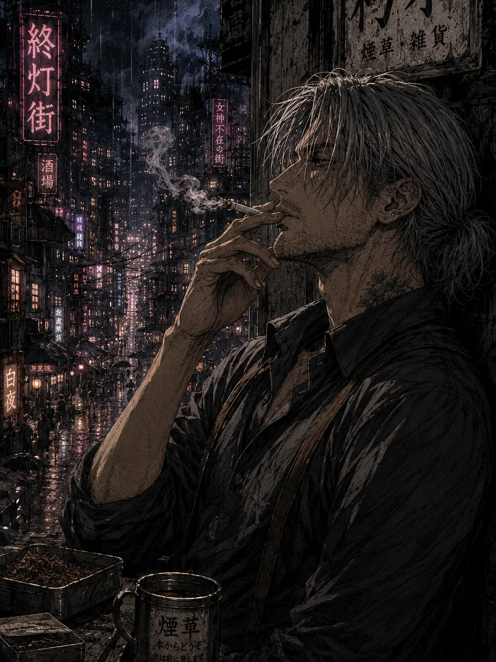_shikemoku의 煙と嘘と終わりの街