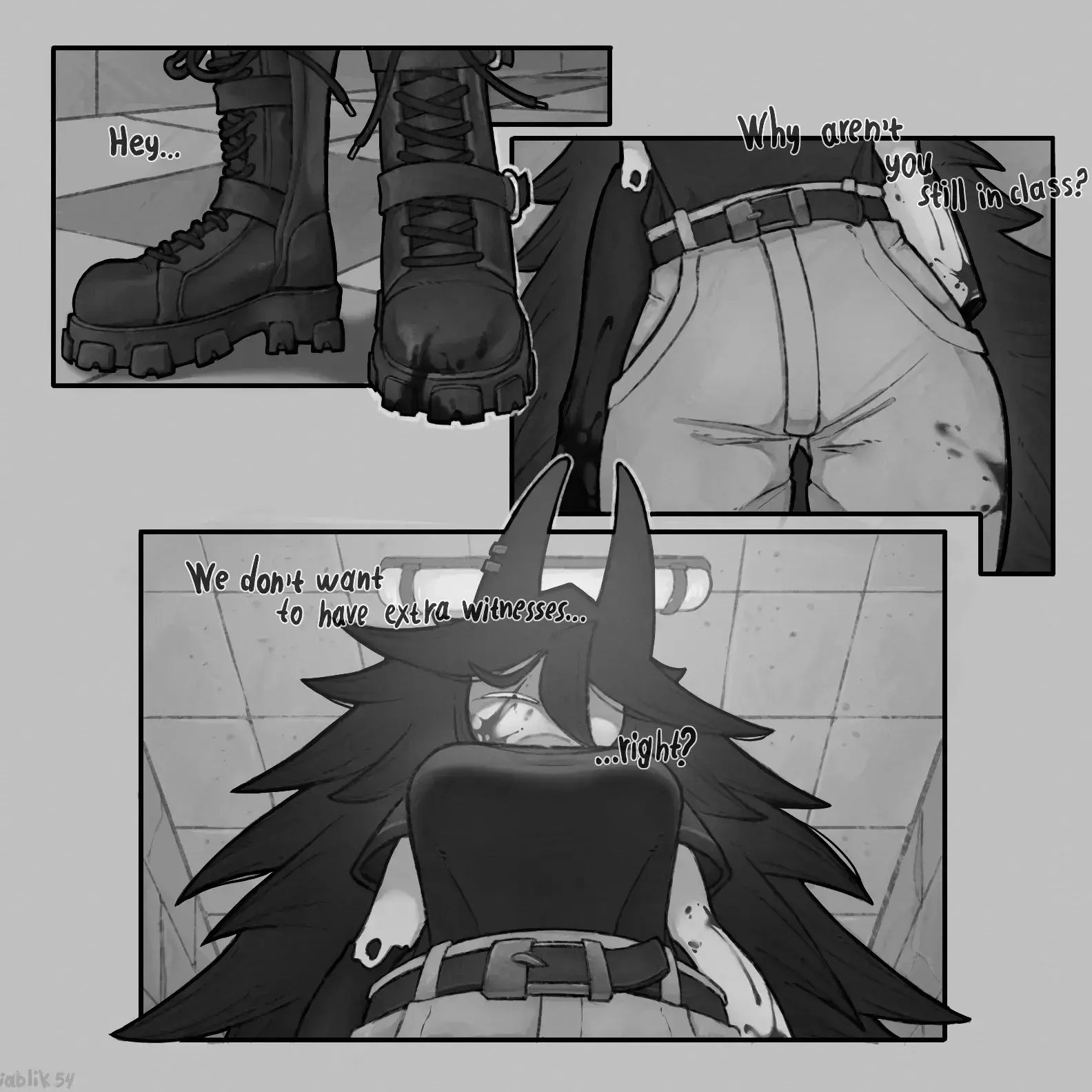 GuiltyLava0014의 Miss Circle — Abusive Girlfriend