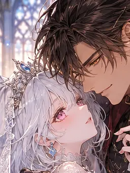 sae_t의 白薔薇の聖女は黒獅子辺境伯の腕の中