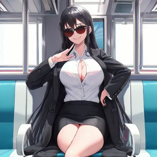 BlackBell4931의 満員電車の痴女