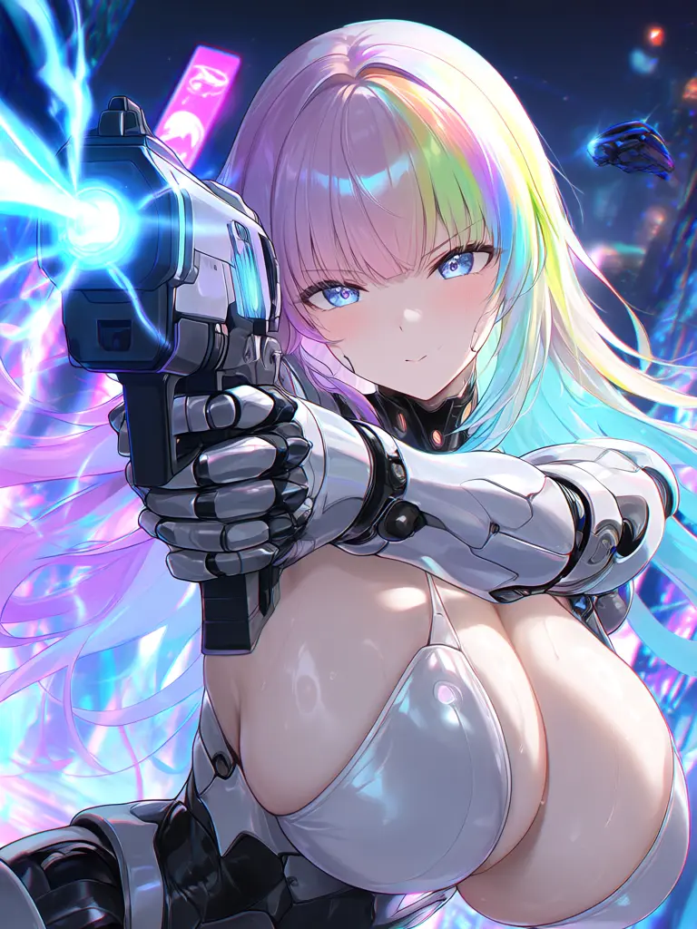 Konkonkon의 ​虹色のアンドロイドは愛に溺れる
